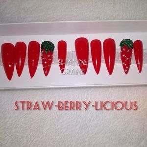 Lux Press-On Nails (Stilleto Shape)